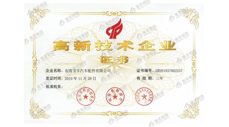 重點高新技術企業(yè)